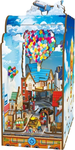 2Kids Toys sujeta libros – casa en miniatura entre las nubes