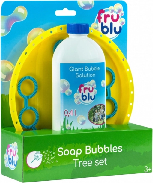 Fru Blu set de árbol para hacer pompas con solución 0,4 L