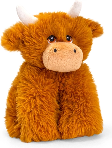 Vaca escocesa de peluche 35 cm Keeleco