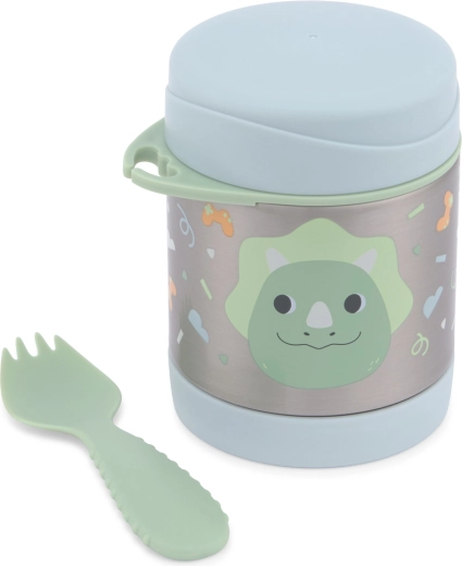 Skip Hop Termo para comida con spork Besties Squad Dino