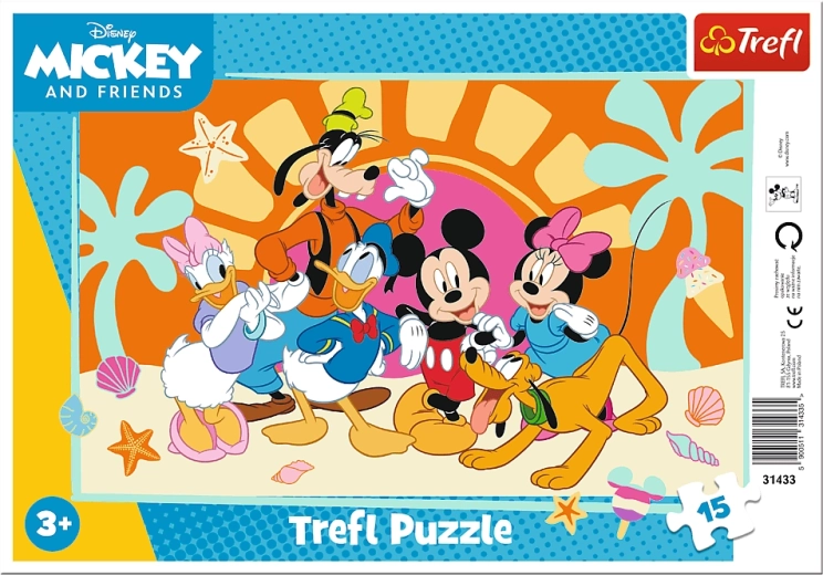 Puzzle MICKEY Y SUS AMIGOS 15 piezas