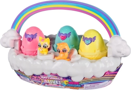 Hatchimals multienvase Nube con arcoíris neón