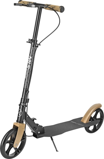 Patinete NILS Extreme HM183: patinete urbano plegable dorado 200 mm