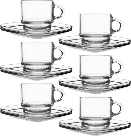 Set de 6 tazas para un espresso perfecto