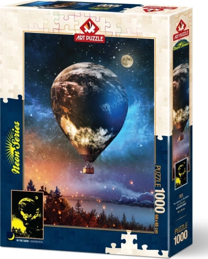 Puzzle luminoso Viaje a la Luna 1000 piezas