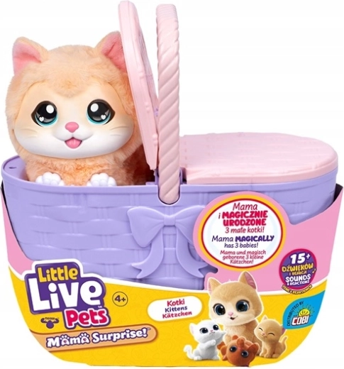 Little Live Pets Mama Surprise gatitos