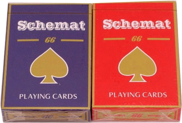 Cartas de juego 54 naipes