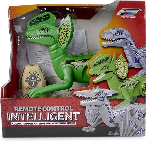 Dinosaurio RC verde
