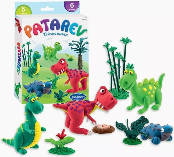 Sentosphere Plastilina Patarev mini dinosaurios