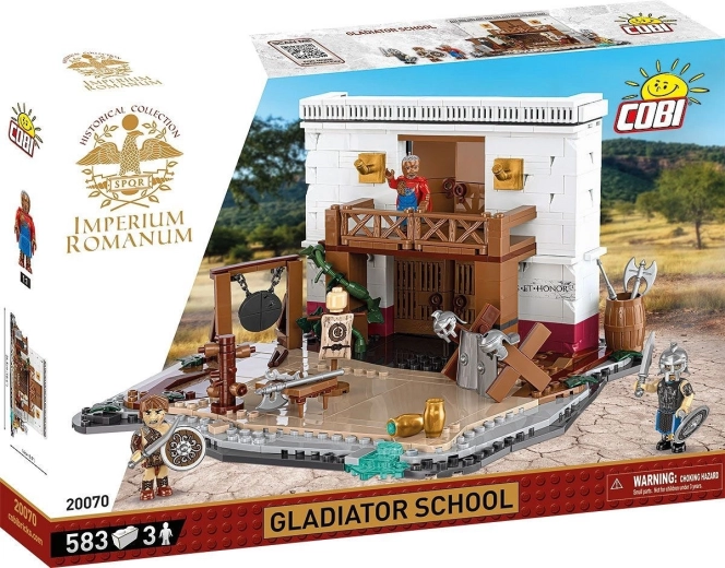 Set de construcción Imperium Romanum – escuela de gladiadores, 583 piezas