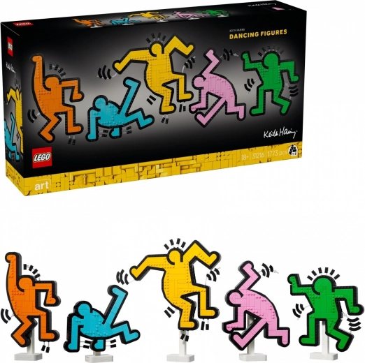 LEGO® ART 31216 Keith Haring – Figuras danzantes