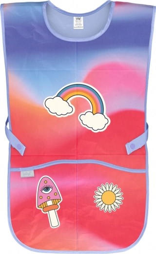 BAAGL delantal infantil arcoíris – rojo