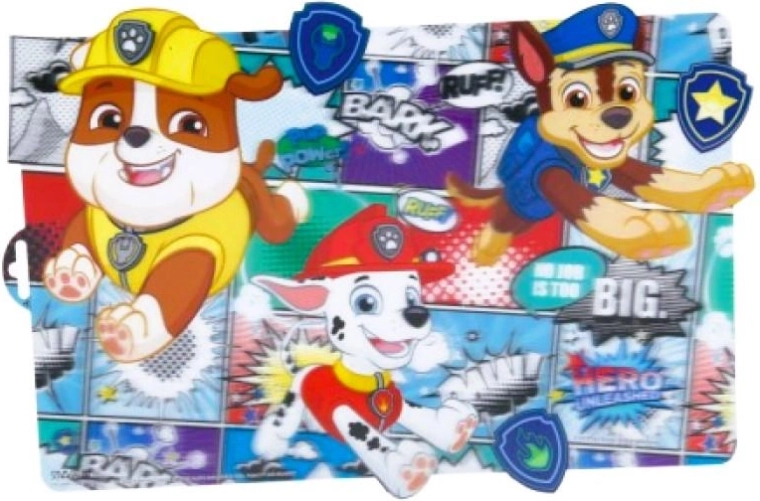 Alfombrilla 3D para escritorio Patrulla Canina