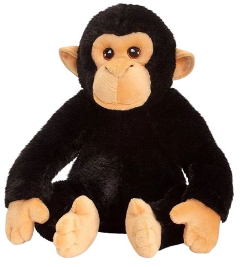 Keeleco peluche de chimpancé 25 cm