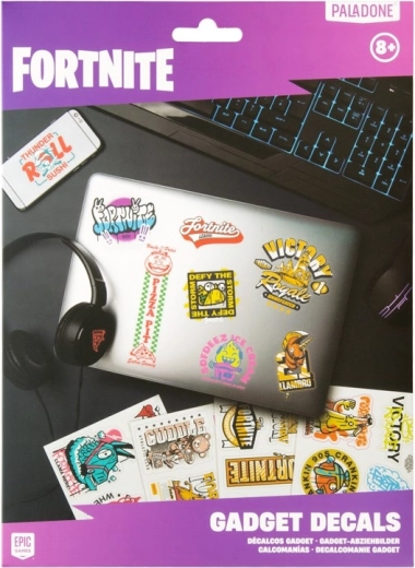Pegatinas técnicas de Fortnite – set de 4 hojas