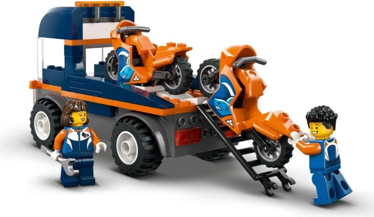 Rampa funcional y transporte de motos