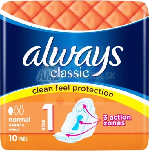 Compresas higiénicas Always Classic Normal 10 uds
