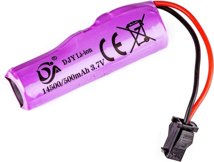 Batería recargable y carga por USB