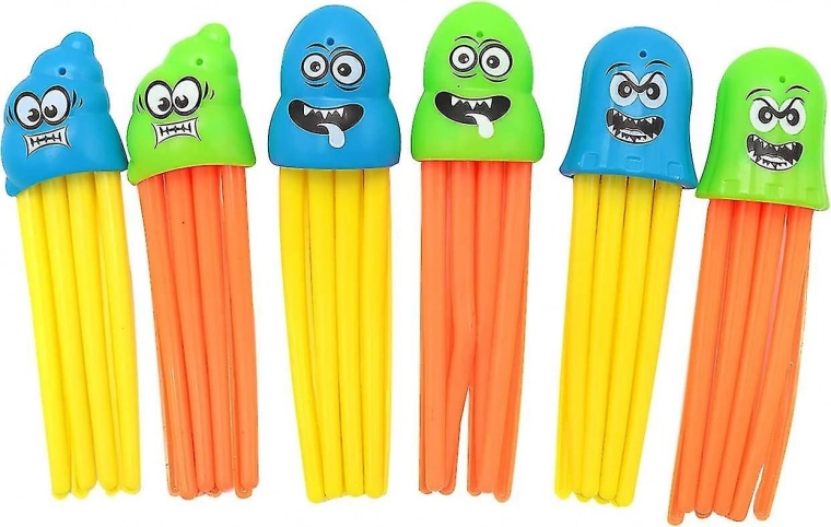 Pulpos de buceo para el agua – set de 6 uds.
