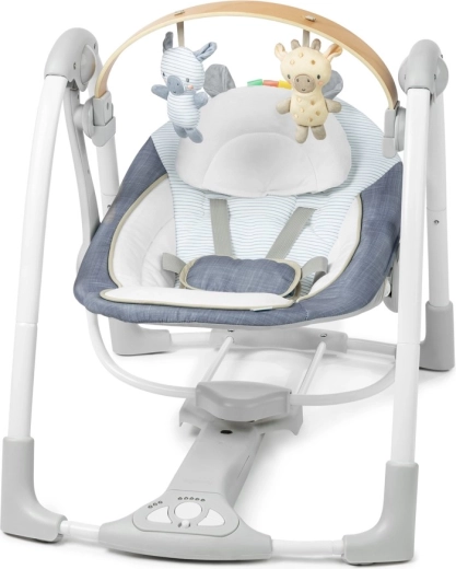 Ingenuity columpio portátil Swing'n Go Chambray