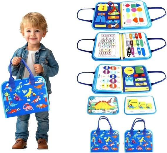 2Kids Toys libro sensorial de actividades Dinosaurios