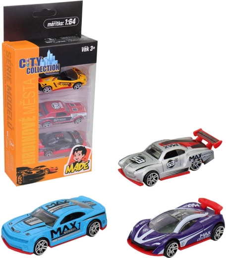 Coche metálico City Collection - 1 unidad