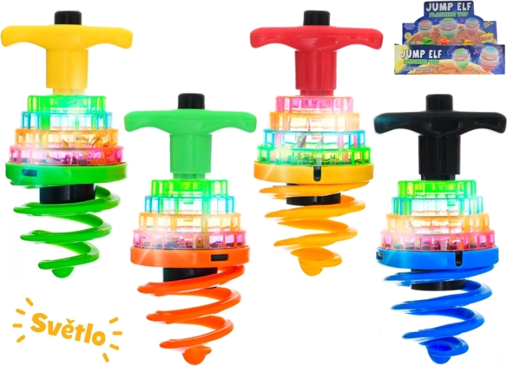 Pato a pilas con efectos de luz
