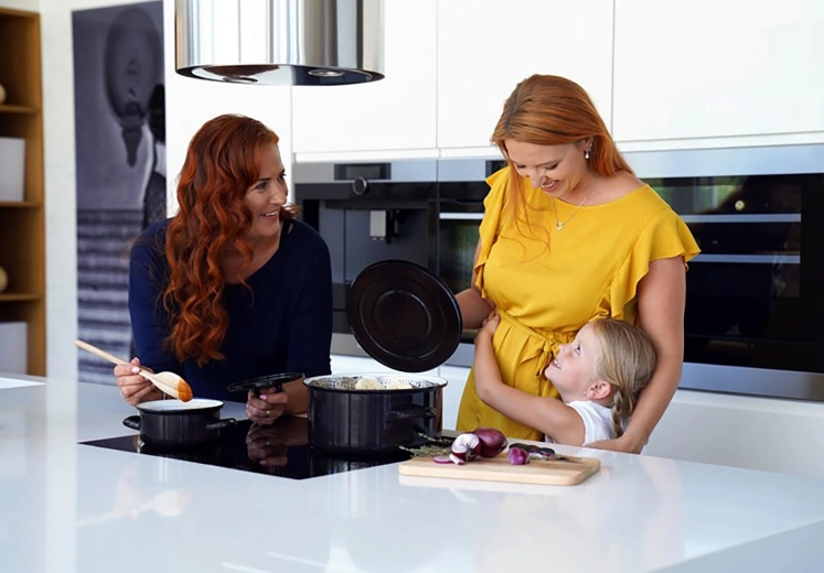 Universal para todos los tipos de cocinas, incluida la inducción