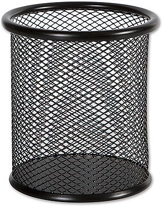 Vaso metálico para lápices CONCORDE, negro
