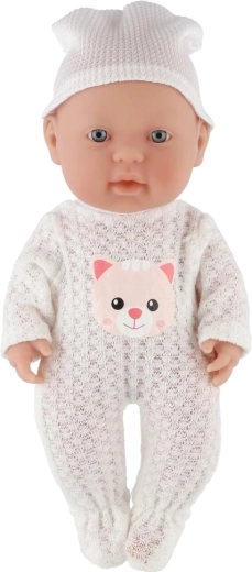 Adorable conjunto con un gatito