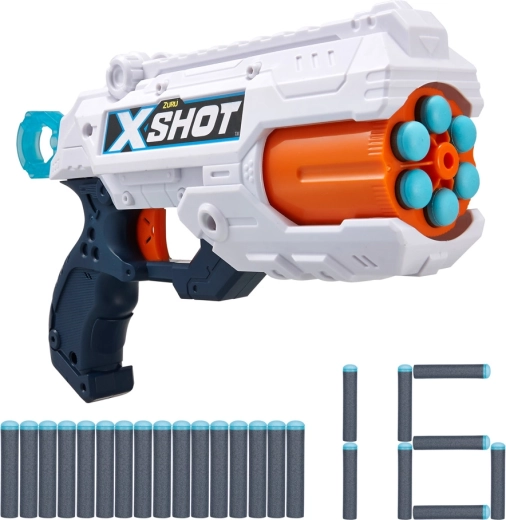 Blaster X-Shot Reflex 6 con 16 dardos