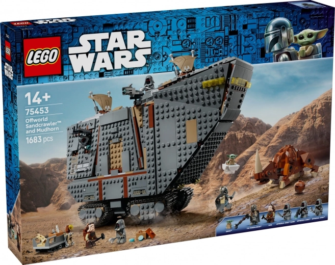 LEGO Star Wars carro de arena de los Jawas errantes y blurrg 75453