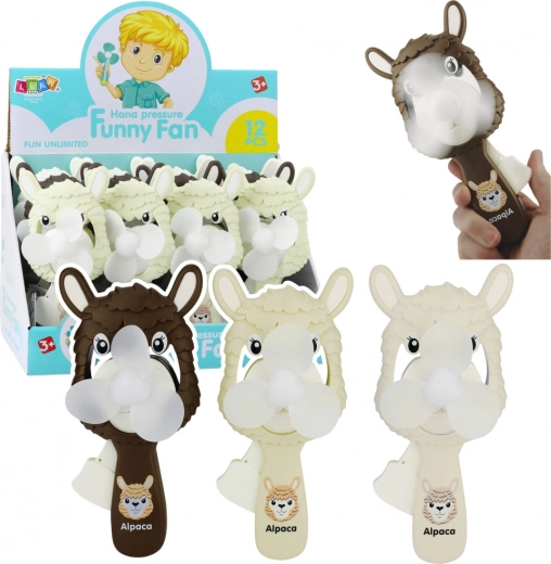 Ventilador de mano Alpaca para niños