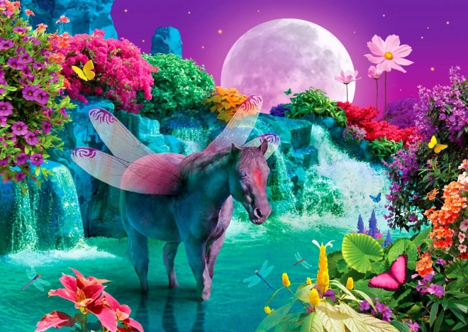 Puzzle El encanto del resplandor de la luna 1000 piezas
