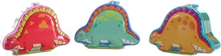 Hucha metálica dinosaurio