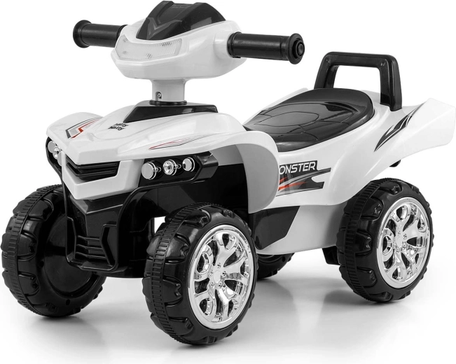 Correpasillos quad Monster blanco