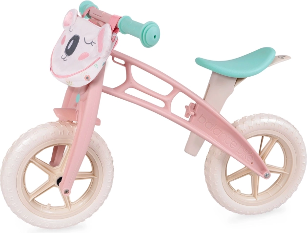 Bicicleta de equilibrio infantil koala 12” rosa