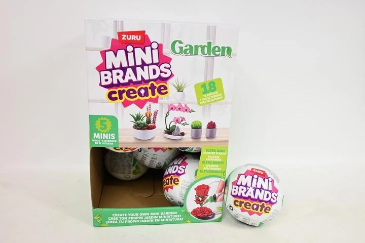 ZURU Mini Brands Create jardín botánico – cápsula con mini plantas