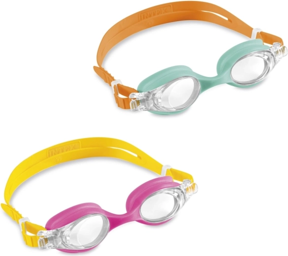 Gafas de natación infantiles con protección UV y antifog para niños de 3 a 8 años