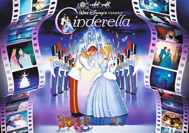 Puzzle Premium Plus Momentos Icónicos: Cenicienta 1000 piezas