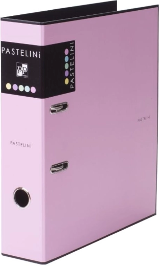 Archivador A4 con mecanismo de palanca 7 cm PASTELINI rosa