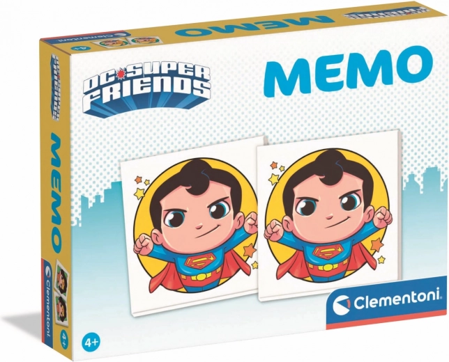 Memo DC Comics – juego de memoria familiar Clementoni