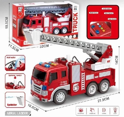 Camión de bomberos con propulsión 1:16