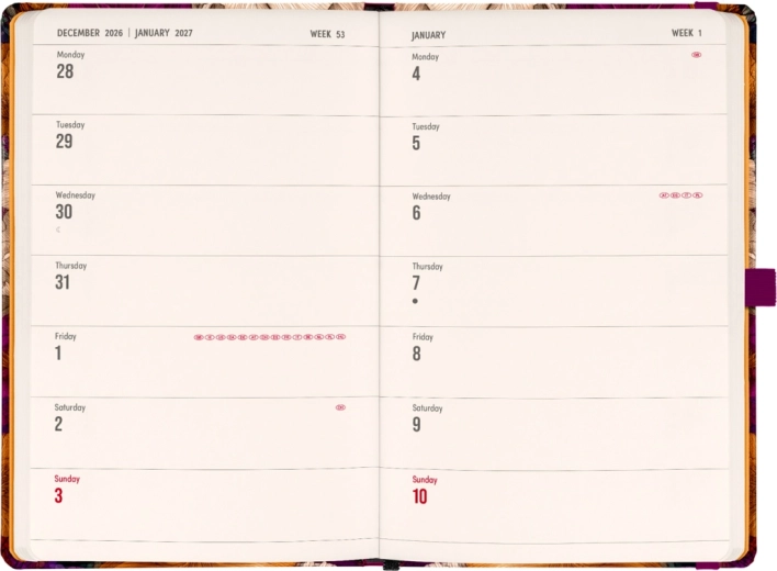 Agenda y cuaderno en uno