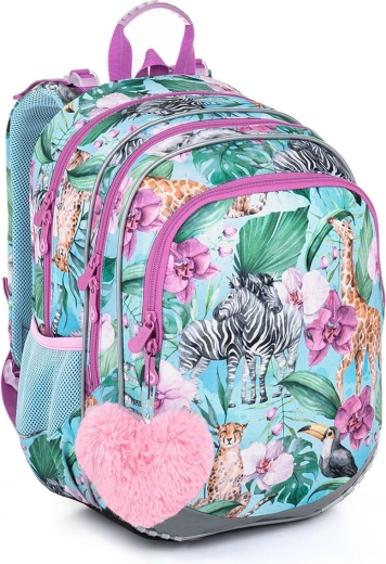 Mochila escolar Topgal ELLY safari