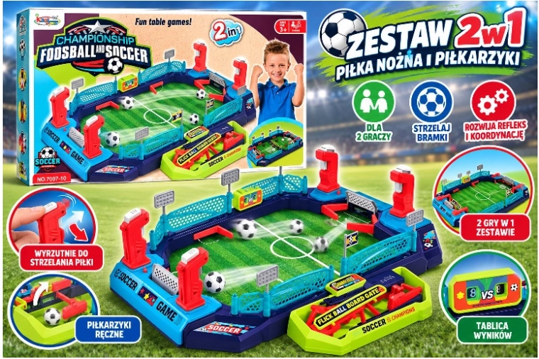 Juego de fútbol para 2 jugadores