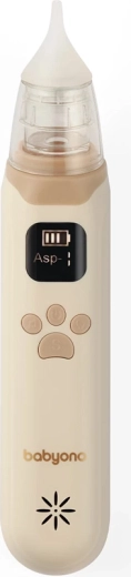 Aspirador nasal electrónico portátil BABYONO con carga USB‑C