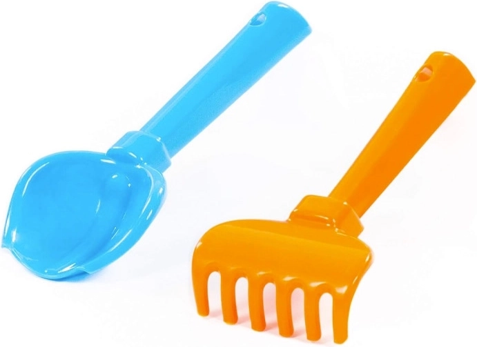 Set de pala y rastrillo WADER 17 cm