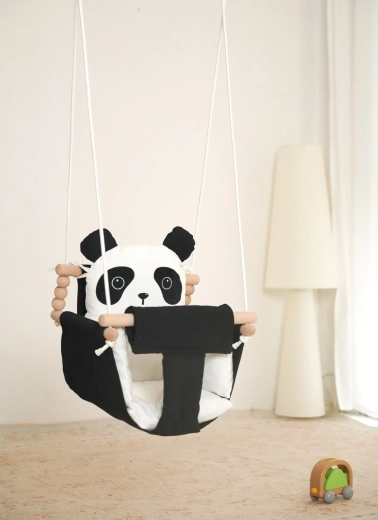 Divertido diseño de panda para la habitación infantil