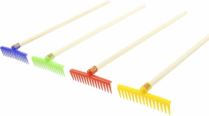 Rastrillo infantil con mango de madera 67 cm WADER-POLESIE